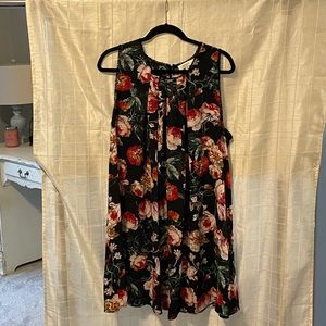 Make an offer!! ☺️ Umgee dress. Size XL. Black with roses.
